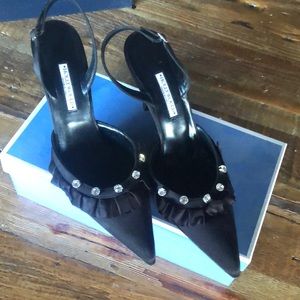 Fun Black 2.5inch Heel from Hollywould